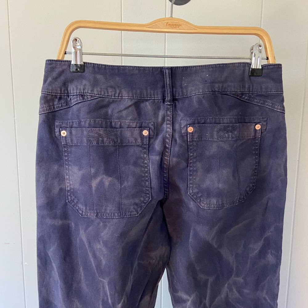 Pilcro Blue Tie Dye Pants - Picture 5 of 8